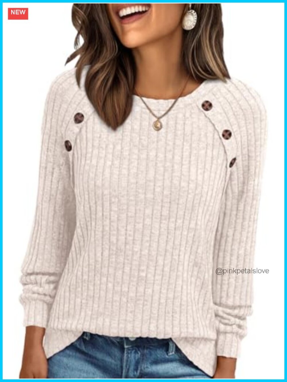Womens Long Sleeve Crew Neck Relaxed Fit Tunic Top Business Casual Fall